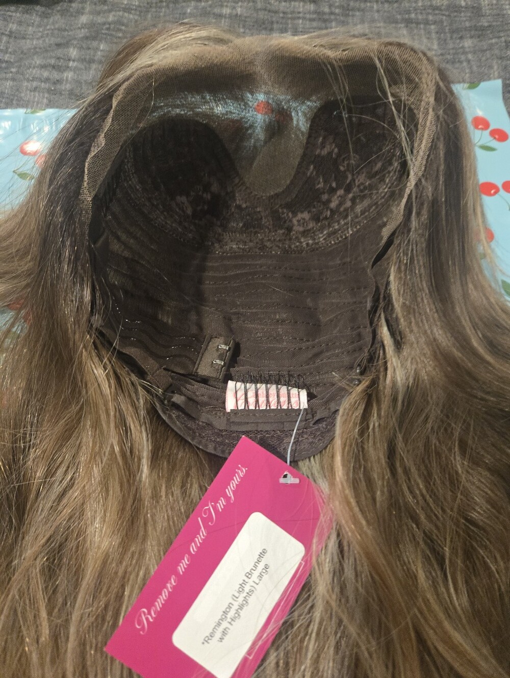 BNWT Csc Remington Light Brunette With High Lights Large Cap Scandi Hairline - Picture 9 of 15